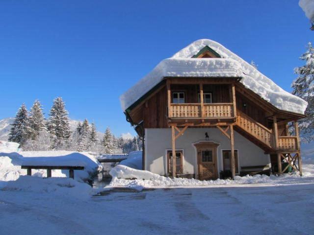 Ferienhaus Grubegg Bad Mitterndorf Exteriör bild